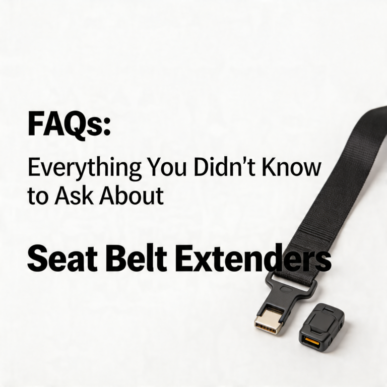 FAQs: Everything You Didn't Know to Ask About Seat Belt Extenders