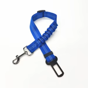 Adjustable Dog Car Seat Belt Tether — Harness Clip