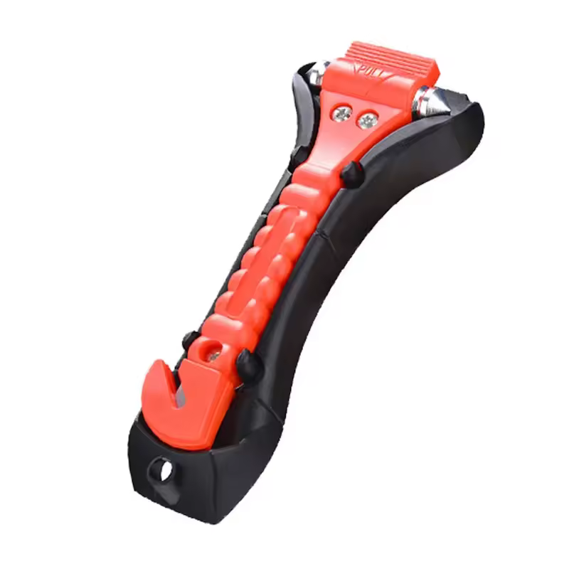 Emergency Car Window Breaker & Seat Belt Cutter – 2-in-1 Safety Hammer - Image 4